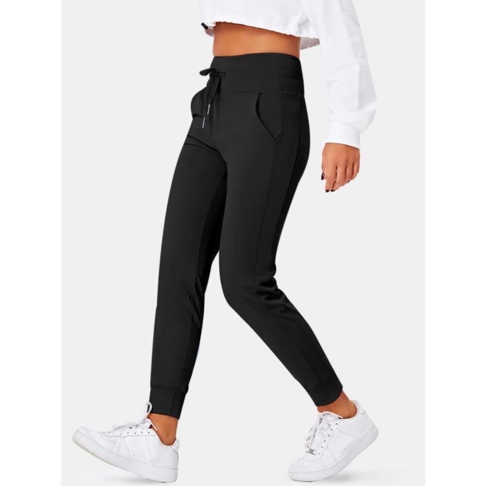 HALARA Jet Black Joggers